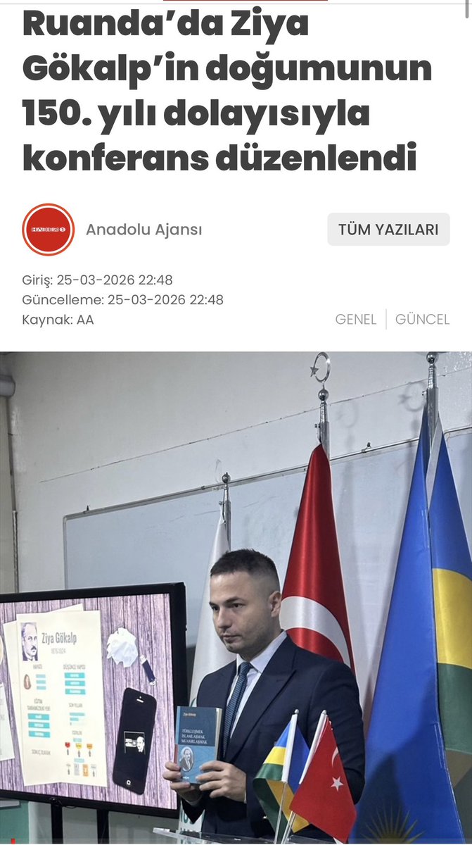 Yunus Emre Enstitüsü Ruanda tweet media