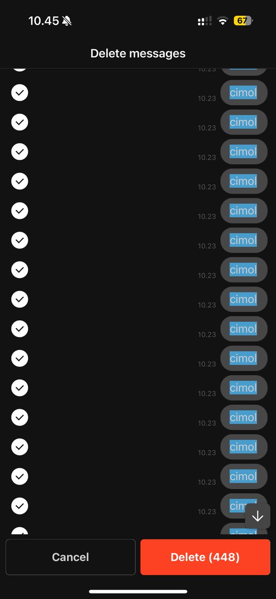 ohyoulic's tweet image. uhm.. #funfact untuk buat screenshot-an ini, gue mengirim 400++ bubble chat berisi ‘cimol’ ke grup yg isinya gue doang, trus baru ditambah beberapa text bahas cimol…. lalu timestampnya gue edit pake timestamp keyword lain (tahunnya gue ganti jadi 22)😃