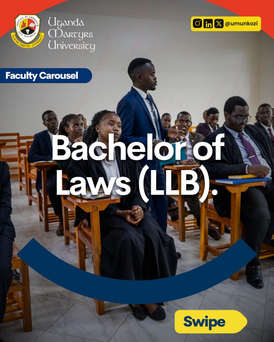 Uganda Martyrs University (Official) tweet media