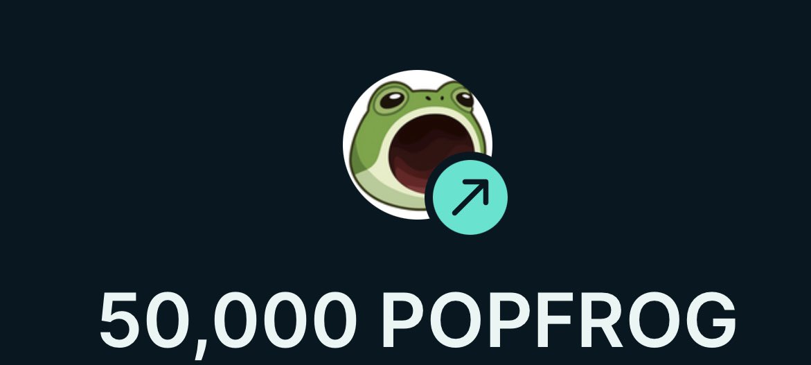 POPFROG tweet media