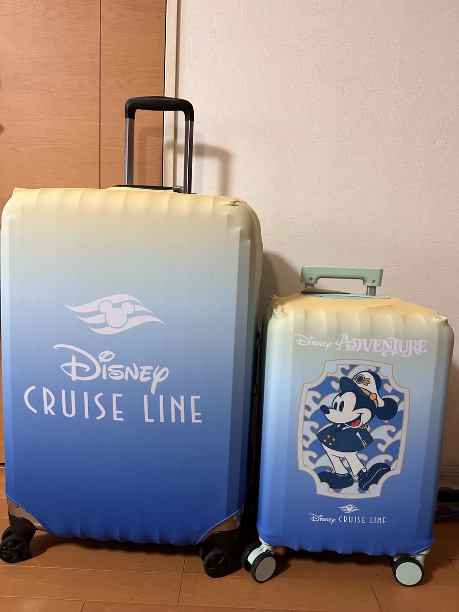 d_yumickey1118's tweet image. Disney Adventureの処女航海のギフトでいただいたスーツケースカバー着せてみた😍💓💓💓
KAWAII💓💓💓
もったいなくて使えない😆笑笑
#Disneyadventure #DCL
