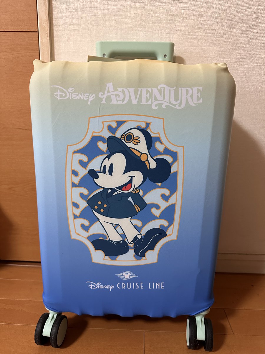d_yumickey1118's tweet image. Disney Adventureの処女航海のギフトでいただいたスーツケースカバー着せてみた😍💓💓💓
KAWAII💓💓💓
もったいなくて使えない😆笑笑
#Disneyadventure #DCL