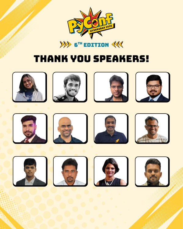 PyConf Hyderabad #PyConfHyd2026 tweet media