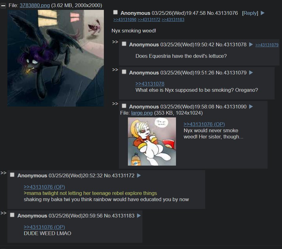 quality /mlp/ posts 🔞 tweet media