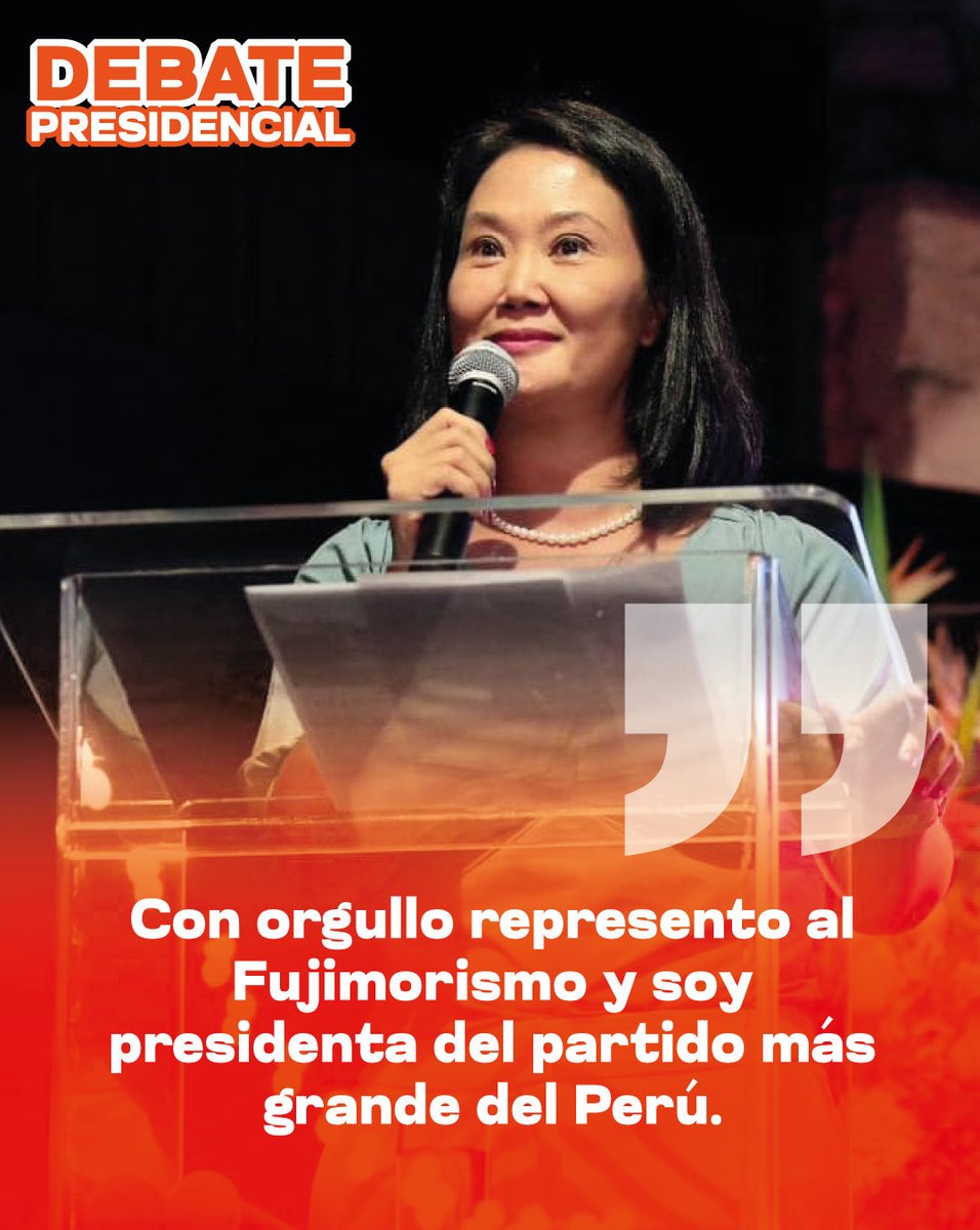 Partido Político Fuerza Popular tweet media