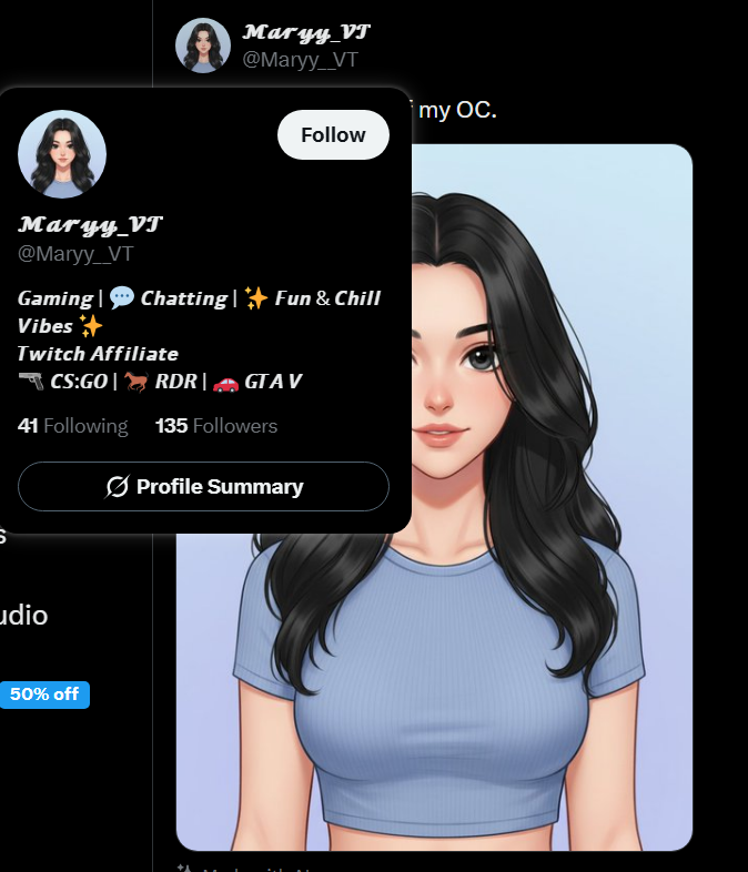 Penni Latte💚🐇VGen tweet media