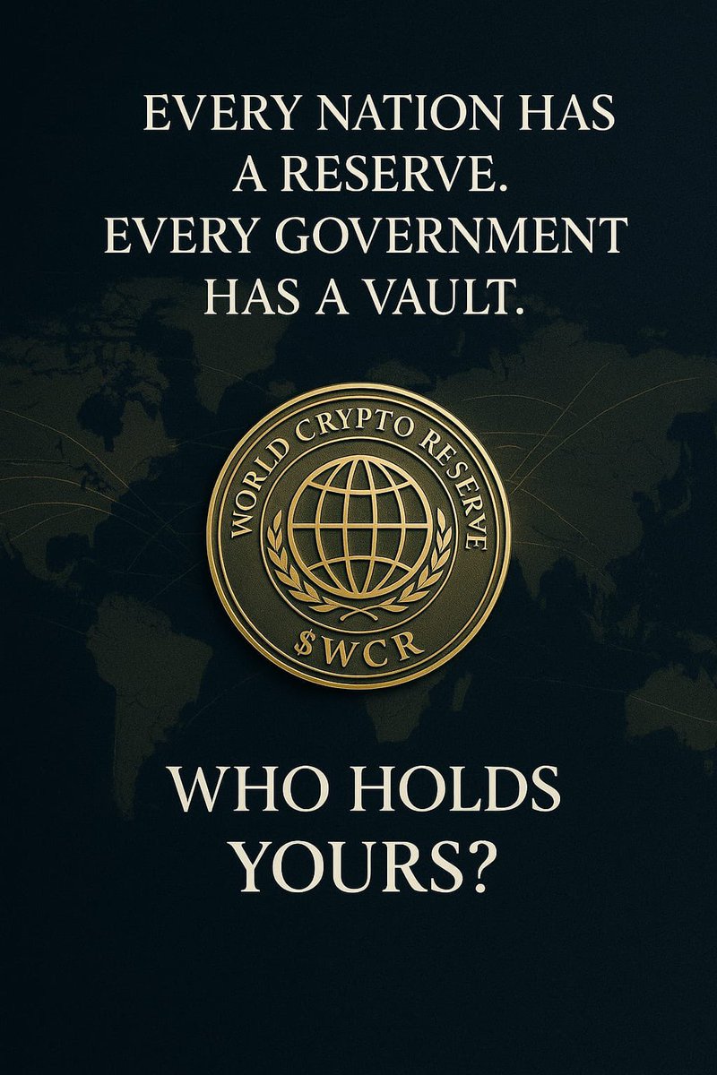 World Crypto Reserve (memecoin) tweet media