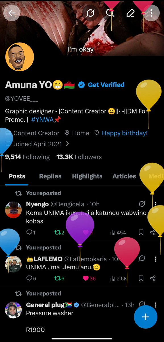 Amuna YO😁🇲🇼 tweet media