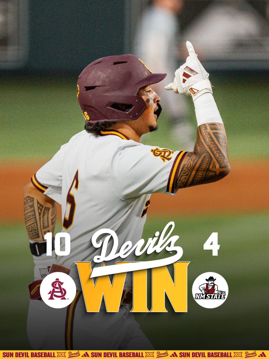 Sun Devil Baseball tweet media