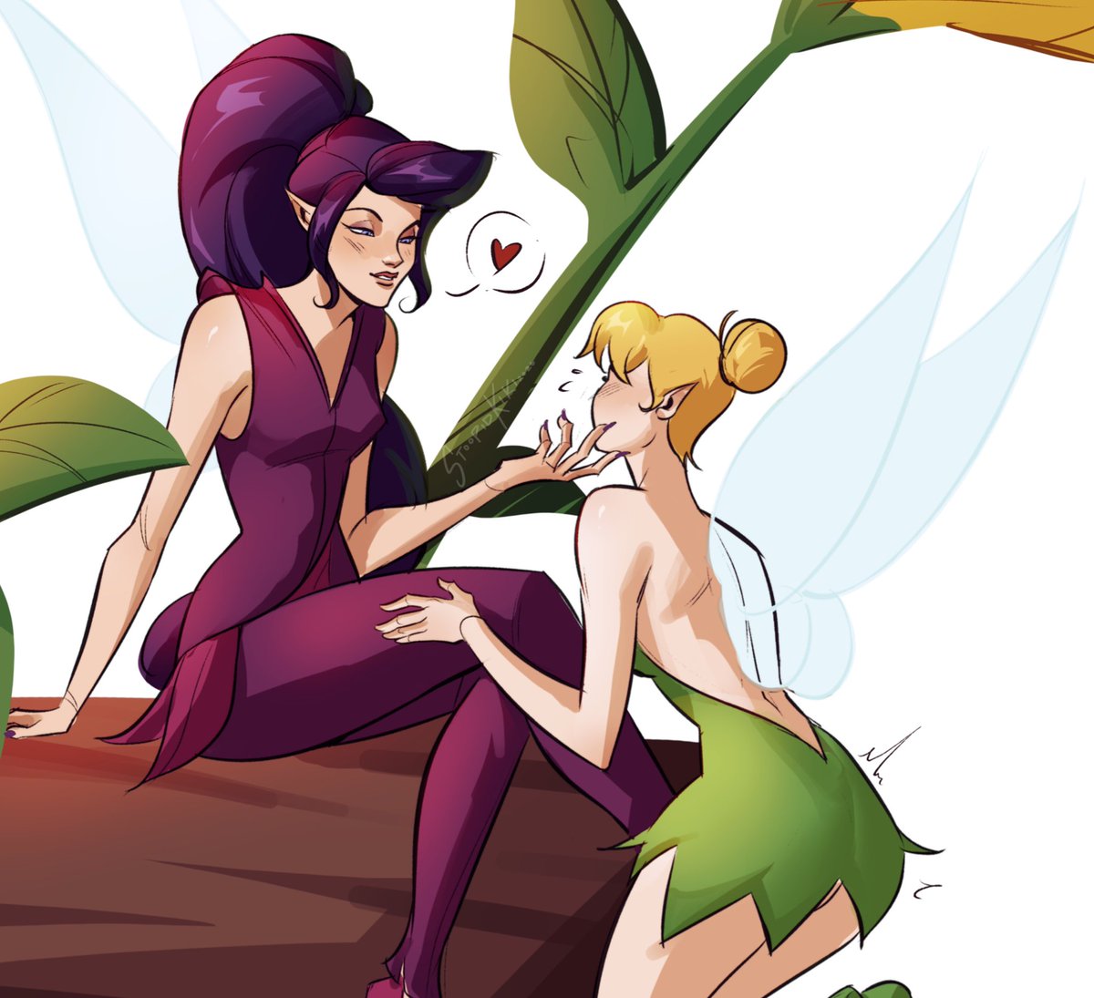 Vidia and Tinkerbell 🧚🏼‍♀️✨