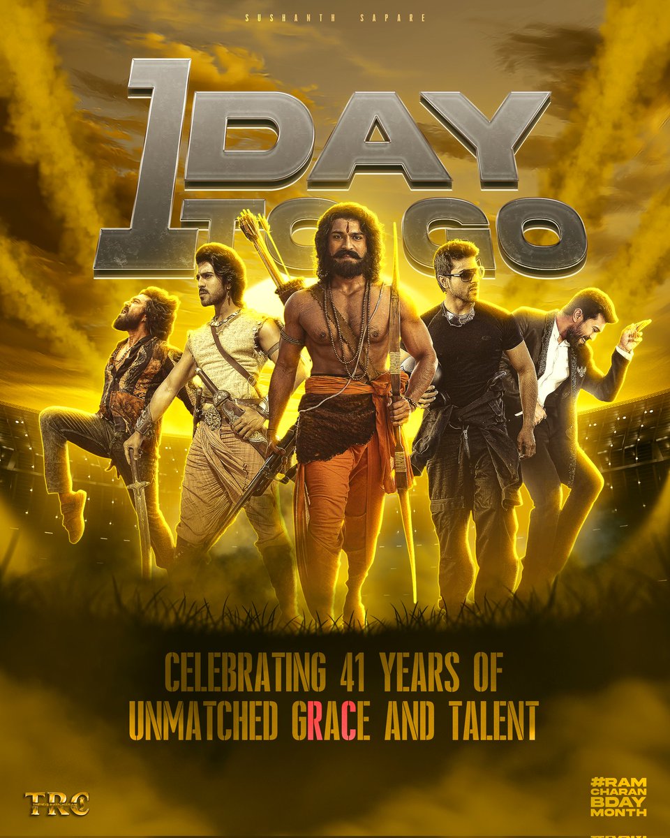 Trends RamCharan ™ tweet media