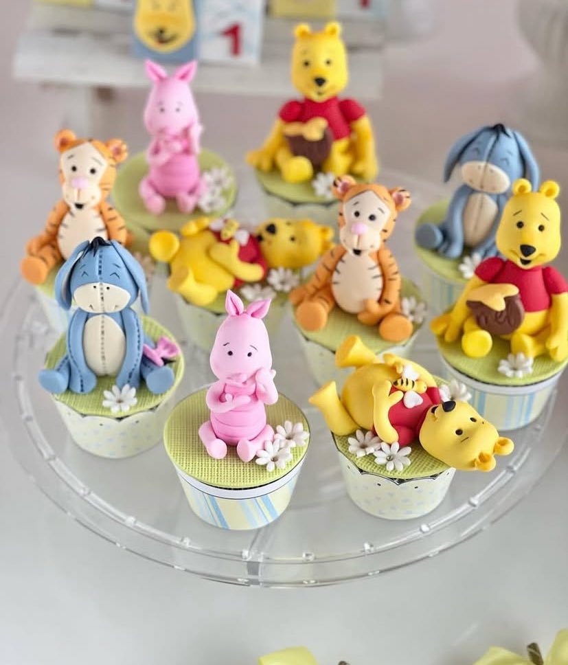 Turma do Ursinho Pooh
Doces 3D