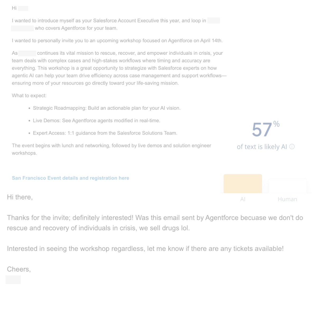I feel like the absurd amount of money <a href="/salesforce/">Salesforce</a> <a href="/agentforce/">Salesforce Agentforce</a>  wants me to spend on Agentforce might not be worth it if it's not even stable in production. What are we doing guys?