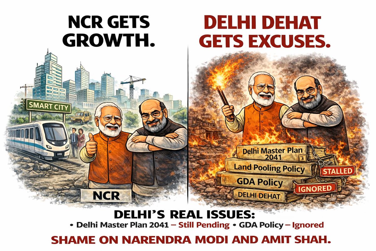 DeepakD13029691's tweet photo. दिल्ली के किसानों को इन मुद्दों पिछले 2014 से लूटा जा रहा है इस #डकैती के पीछे कौन सा #डकैत है मंत्री जी ??
ये डकैती नहीं दिखती क्या ?
#Delhi_Masterplan_2041
#Delhi_LandPooling_Policy 
#Gda_Policy
#Agriculture_Circle_Rate
#Agriculture_Mutation 
इस डकैती पर कब तक मुंह बंद रहेगा ? https://t.co/Yf7ISZIFoQ