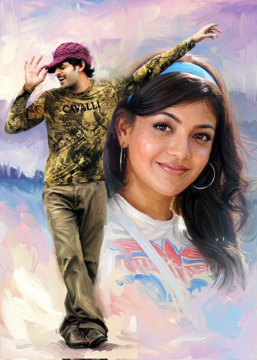 NDKDigitalarts's tweet photo. ✨ #Darling4k Art🎨 Works 
HD Link👇
https://t.co/kfoBoNvVyU 

#Darling4K Grand Re-Release on April 23, 2026 🎬

Grand Re-Release by @KedarFilms

#RebelStar #Prabhas @MsKajalAggarwal
@gvprakash  @DirKarunakaran
@SVCCofficial @DayaArjun2 https://t.co/IEvwDaL9lk