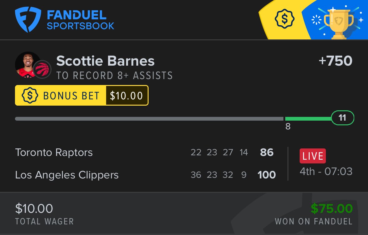 trapztar8's tweet photo. @NextLevelBets_ Great call! https://t.co/2Yx4gsMYhu