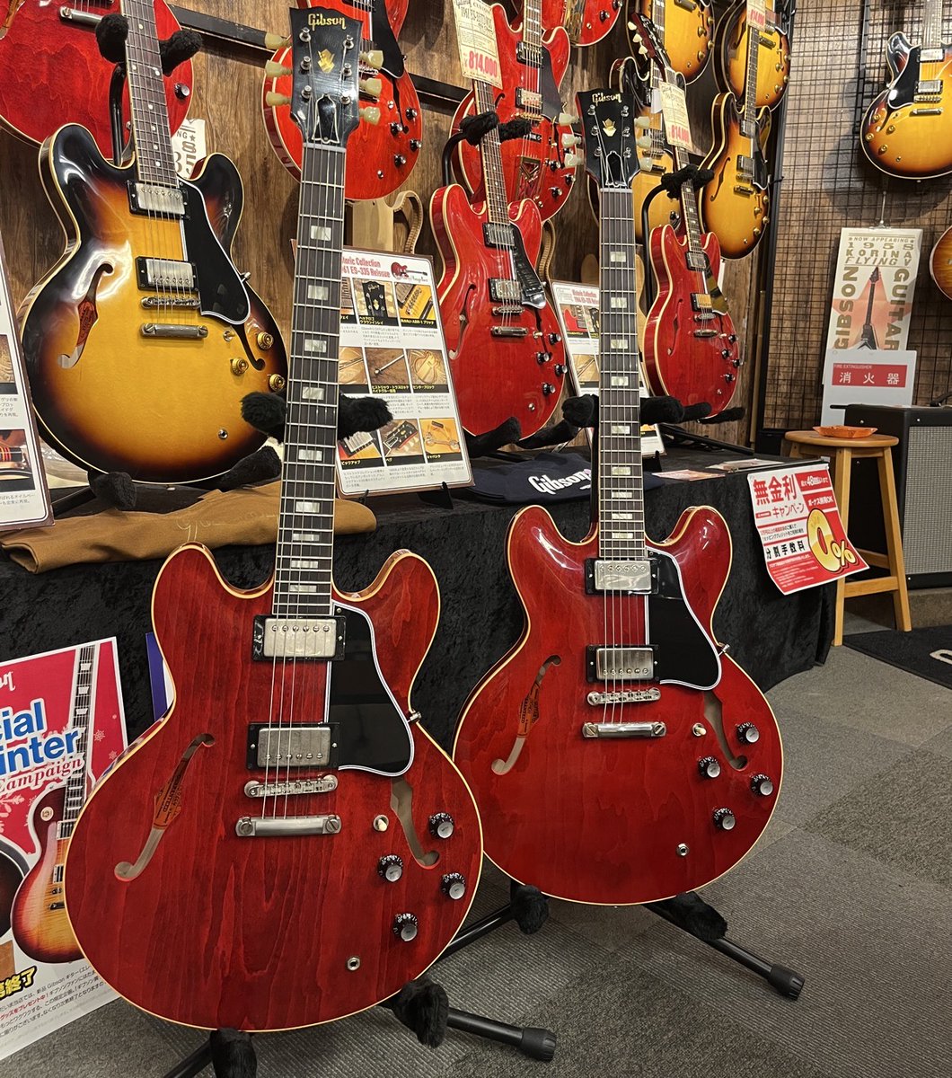 GCLUB_TOKYO's tweet image. 人気モデルGibson Custom 1964 ES-335が入荷しました！
V .O.S仕上げ
shop.kurosawagakki.com/items/2955577
Murphy Lab Ultra Light Aged仕上げ
shop.kurosawagakki.com/items/2955578

＃Gibson #Custom #ES335 #セミアコ