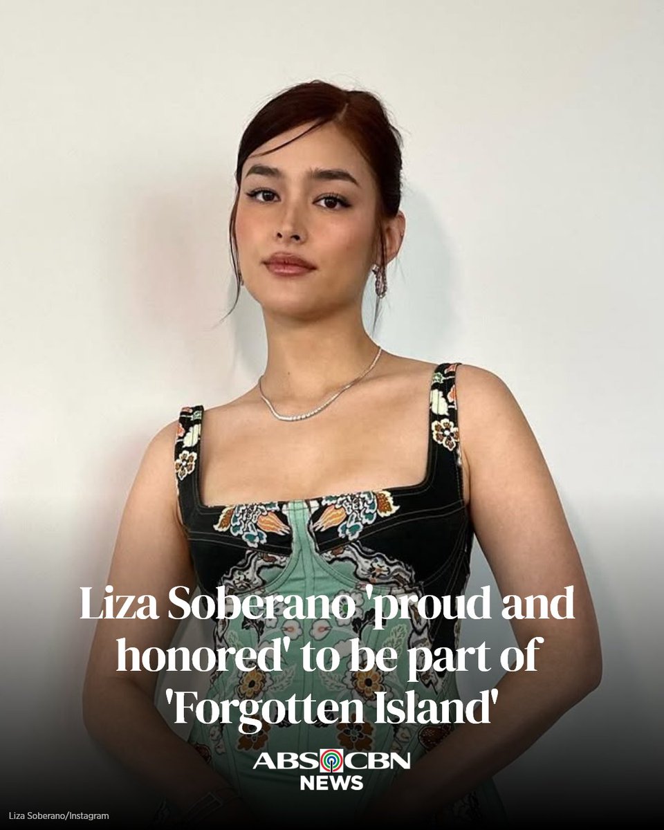 ABSCBNNews's tweet photo. HAVE YOU SEEN THE TRAILER? 🇵🇭

Filipina actress Liza Soberano lends her voice to one of the lead characters in the animated film "Forgotten Island," which takes inspiration from Filipino culture.

Read: https://t.co/CV0Bin6Md0 https://t.co/bIXeKCxozf