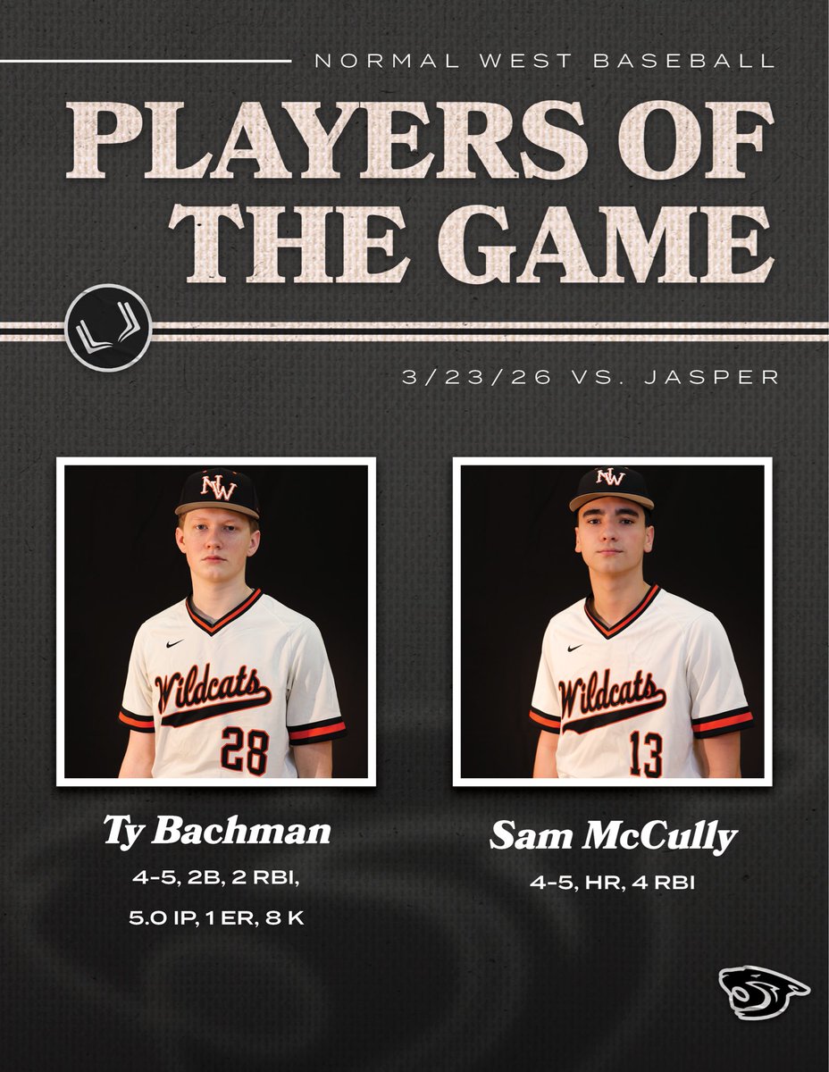 Normal West Baseball tweet media