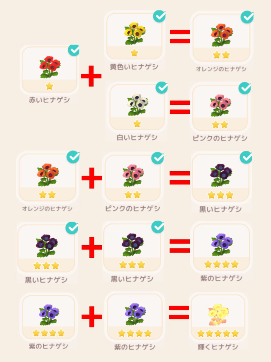 #ハートピア 
花交配記録