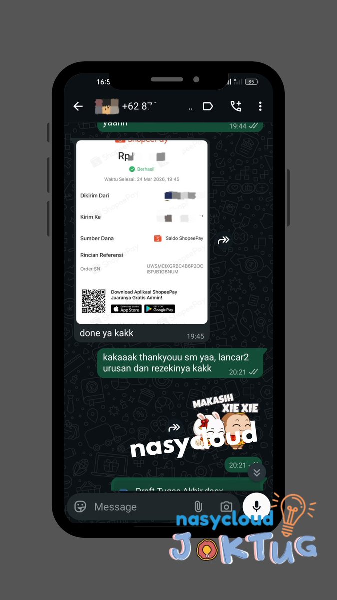 nasy JOKI JASA FORMATTING WORD, PPT, PAPER, DLL° tweet media