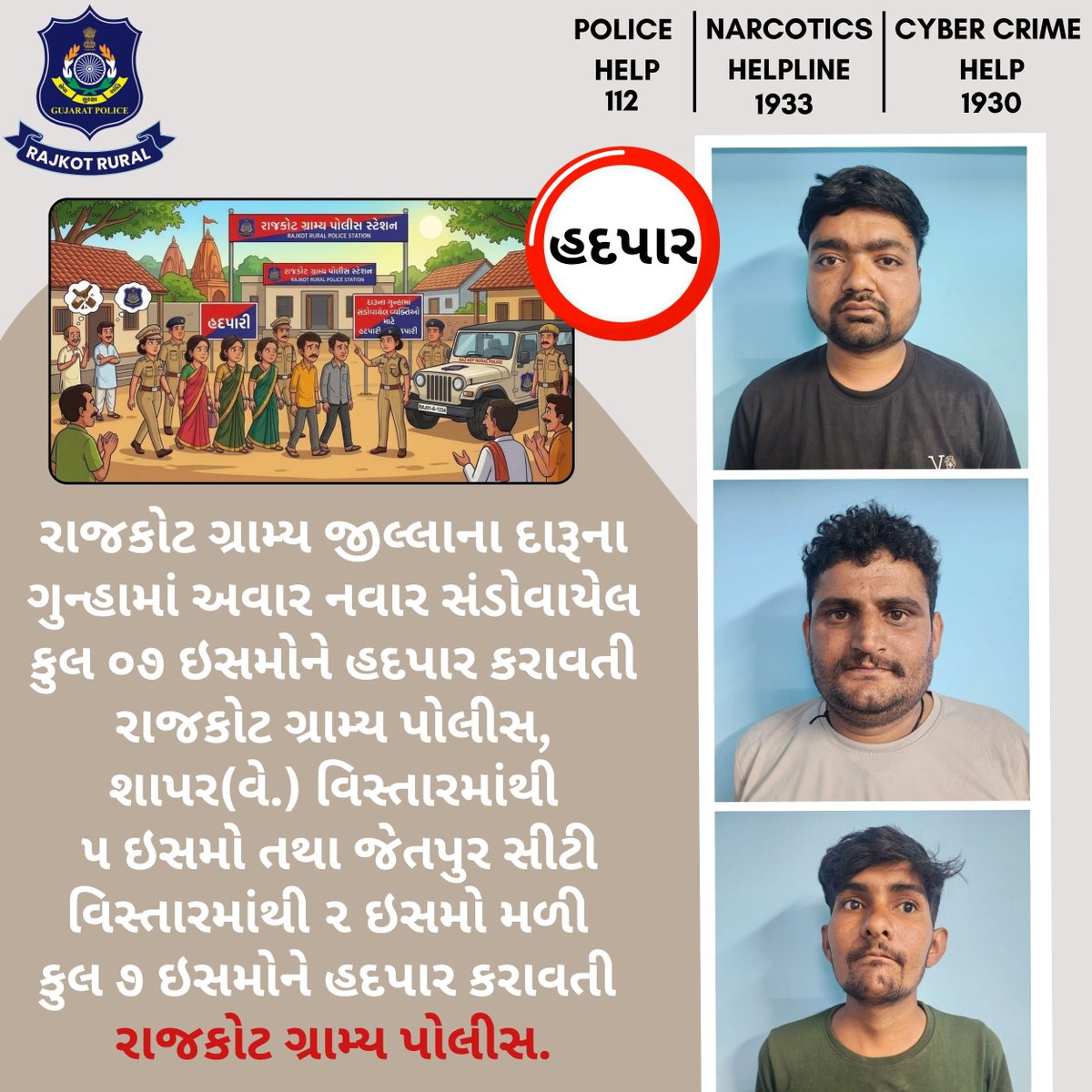 SpRajkotRural tweet media