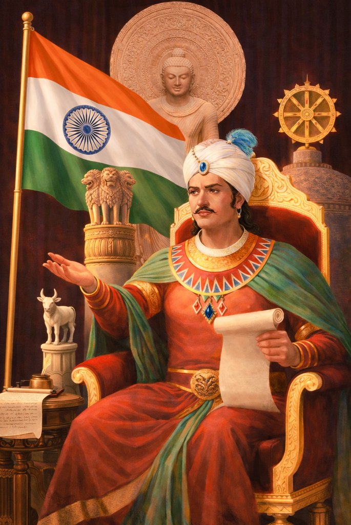 सम्राट असोक महान के 2330 वें जन्मदिन #अशोकाष्टमी लोककल्याणकारी पर्व के पावन अवसर पर समस्त देशवासियों को हार्दिक बधाई एवं मंगलकामनाएं।
#सम्राट_अशोक_जयंती
#AshokJayanti
#सम्राट_अशोक_जयंती_पर_राष्ट्रीय_अवकाश