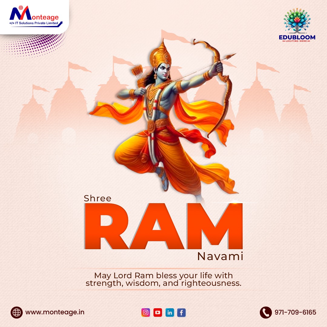 MonteageL's tweet photo. 🚩 Wishing everyone a blessed and joyful Ram Navami!
May Lord Ram fill your life with happiness, strength, and success.
Let us follow the path of truth, patience, and righteousness.
 Jai Shri Ram! 🌸🙏
#RamNavami #JaiShriRam #HappyRamNavami #LordRam #RamNavami2026 https://t.co/bp10m7ueuM