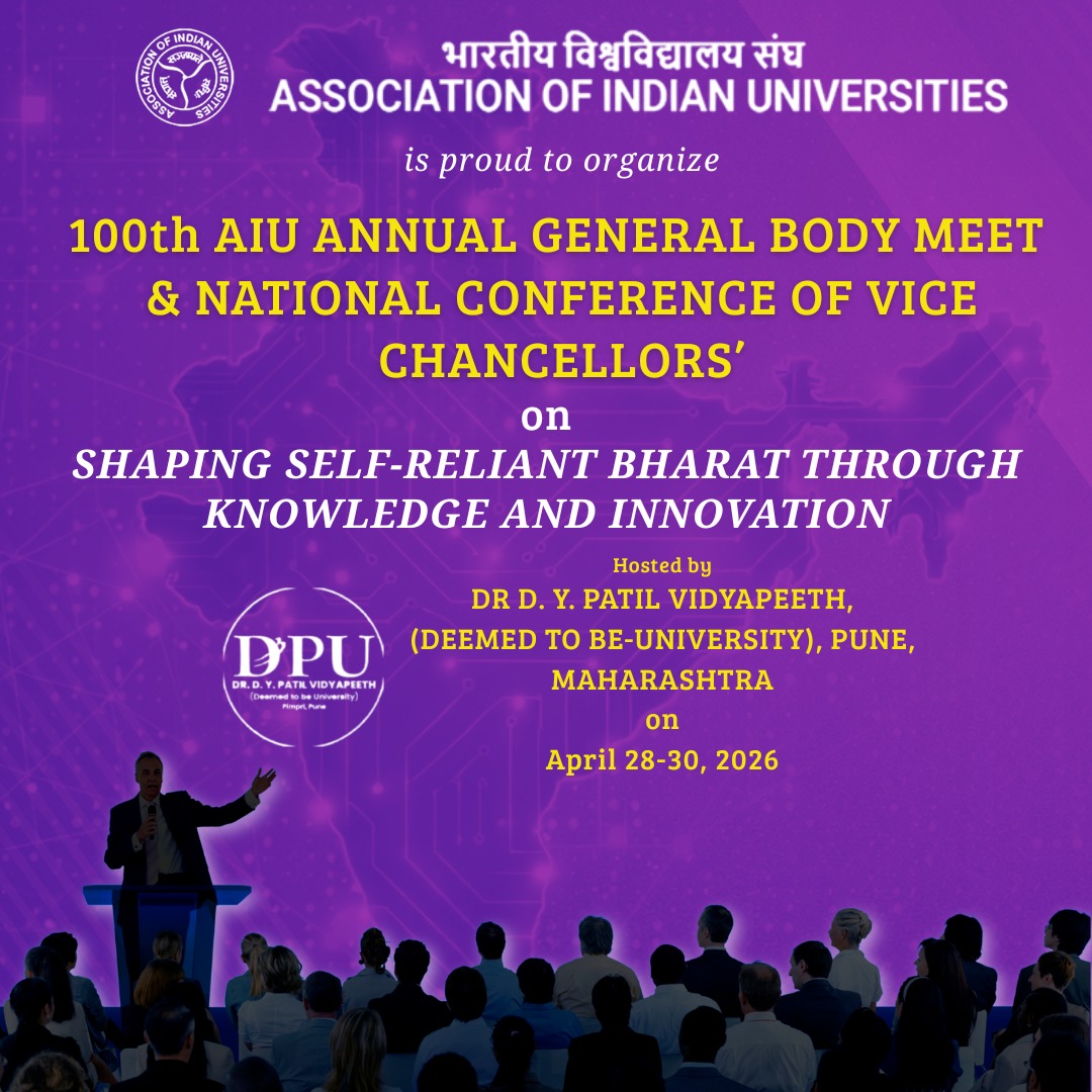 Association of Indian Universities (AIU) tweet media