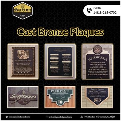saxtonind's tweet photo. Our cast bronze plaques combine classic craftsmanship with long-lasting durability, ideal for memorials, buildings, and public spaces. Designed to withstand time and weather beautifully. Call Us today to customize your bronze plaque. https://t.co/eOyUaDw1y8