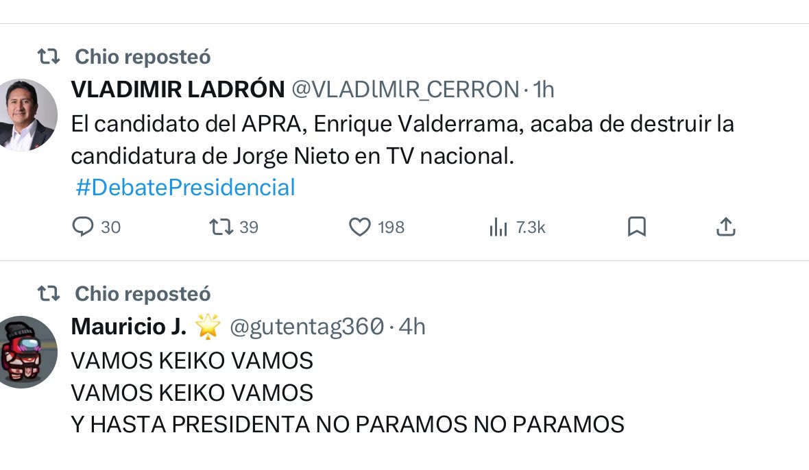 Gino Alonso tweet media