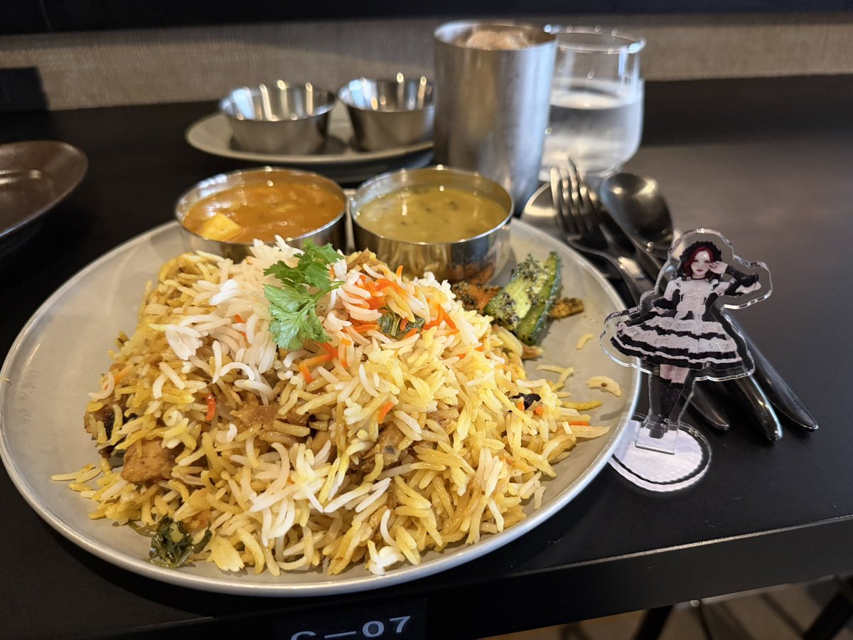 ビリヤニランチ🍽