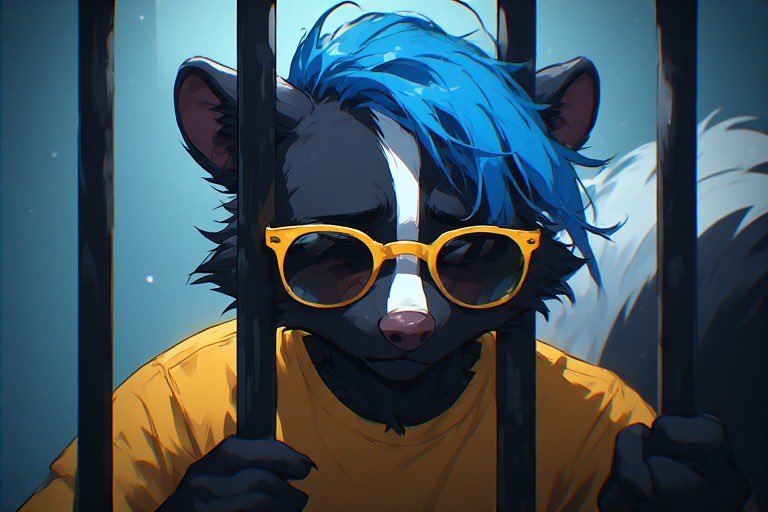 Fusty The Skunk is a Pedophile tweet media