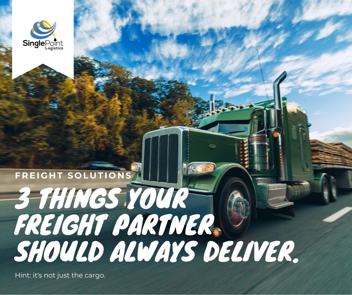 SinglePointLog's tweet image. Competitive Rates. Custom Solutions. Dedicated Support.

#SinglePointLogistics #Transportation #services #supplychain #logistics #truckingindustry #houston #houstontx #texas