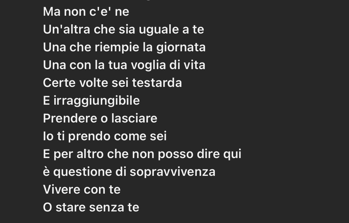 che bella canzone!!!!!!