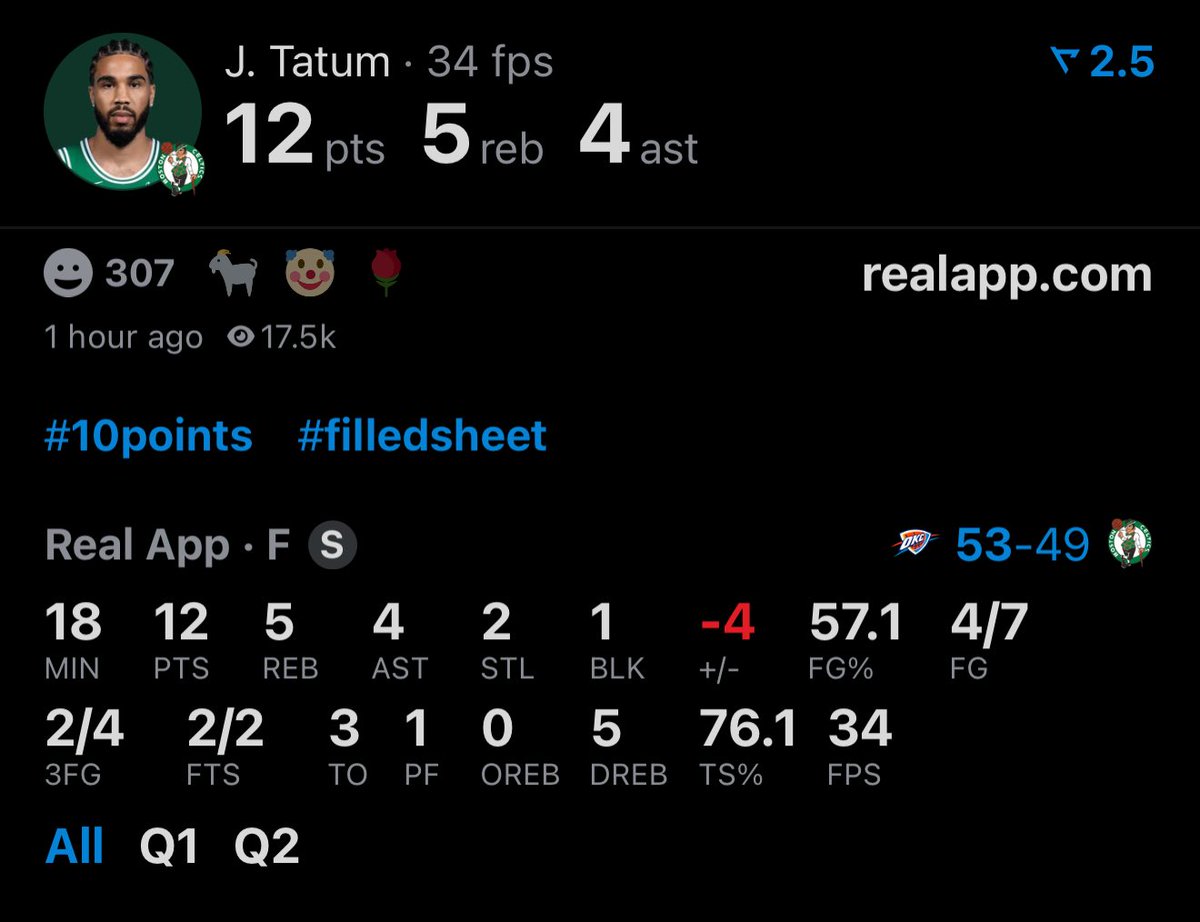 Real App tweet media