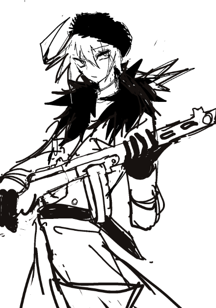 銃持って欲しいナ