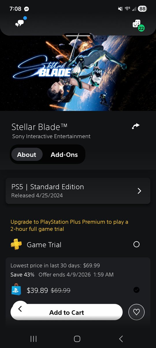 MirageScythe's tweet photo. @LokiJarson @PlayStation Yes it does https://t.co/f4RoebM16H