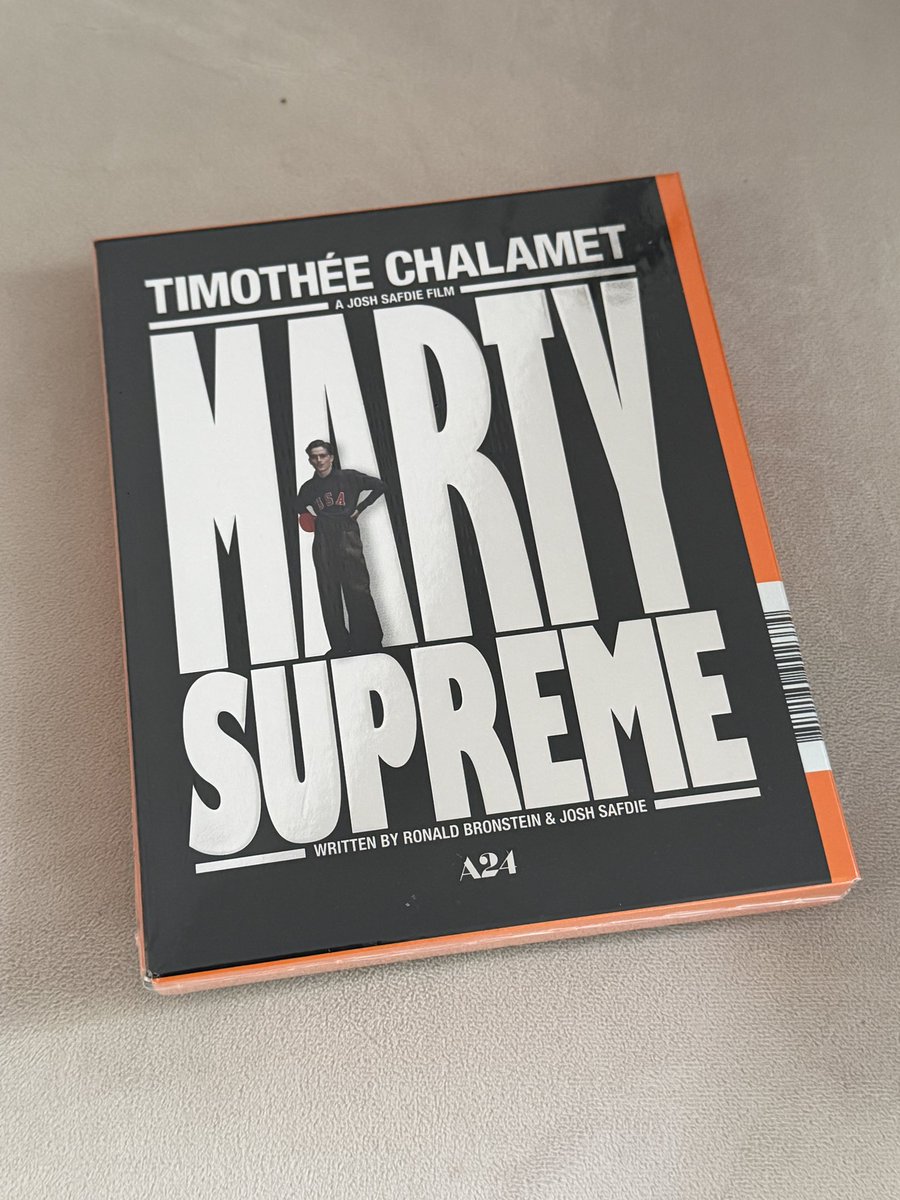 hdreport's tweet image. Time to dive into 9x Oscar nominated Marty Supreme, this time in a #hometheater