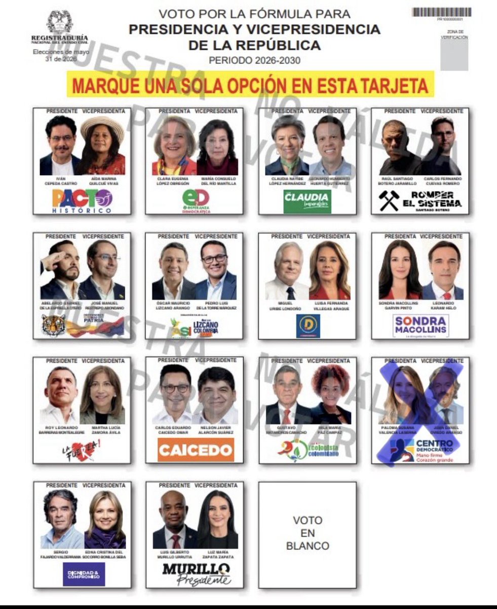 chechocervera's tweet photo. @PalomaValenciaL @JDOviedoAr Vamos por la primera mujer Presidente de Colombia 🇨🇴 @AlvaroUribeVel https://t.co/kcqhYcIA9l