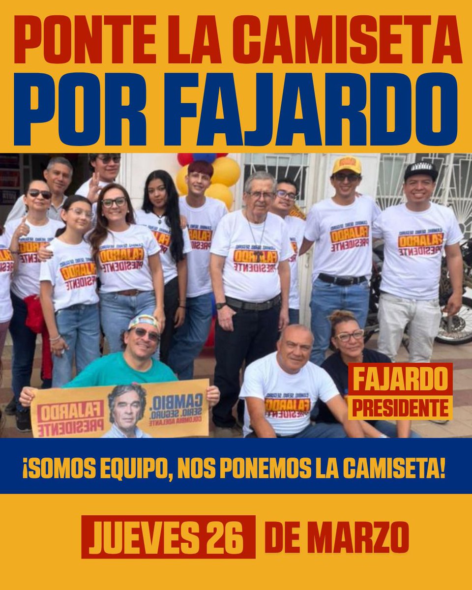 Hay personas que no entienden de pedagogía y menos de decencia, Pero igual les abrazamos y les invitamos a qué se pongan la camiseta por Colombia con #FajardoPresidente seguro tendremos un mejor país proyectado al futuro