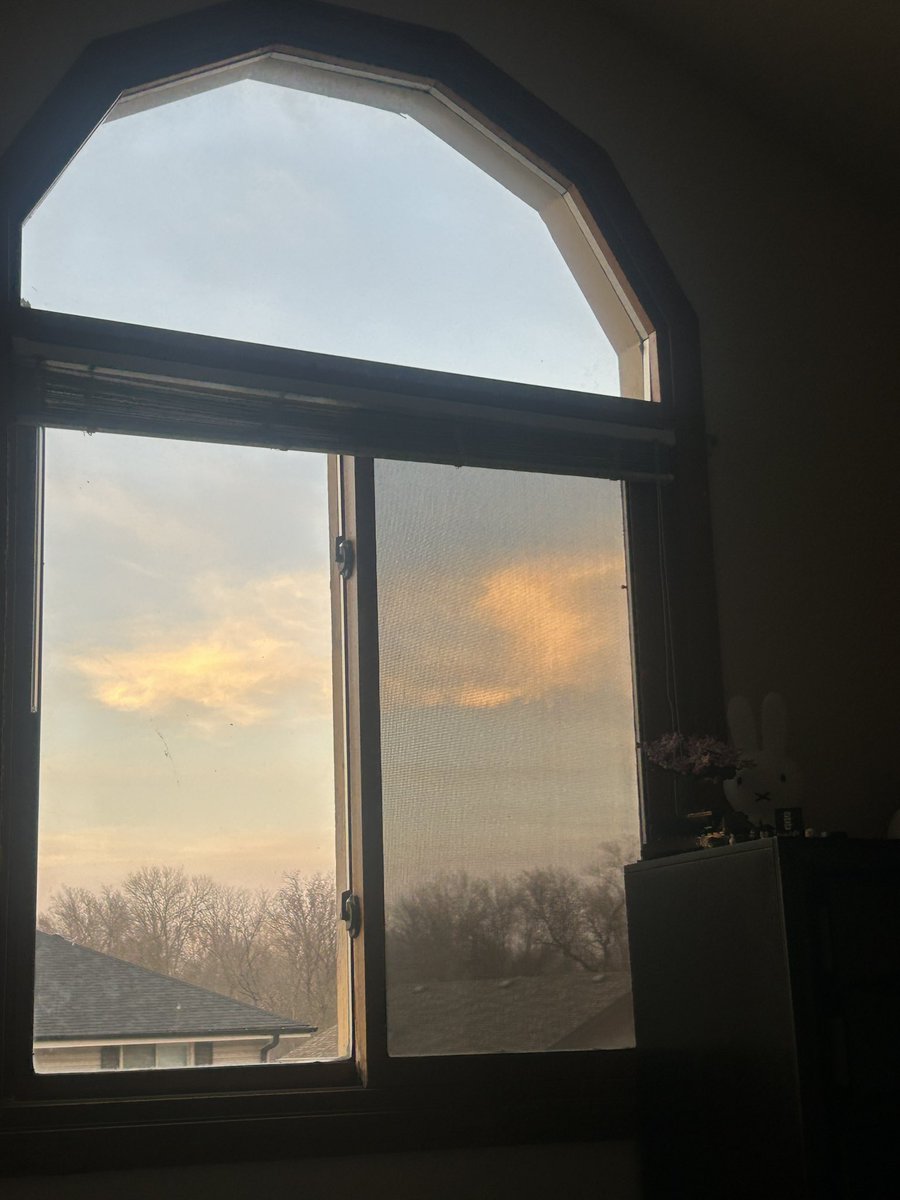 When i move out im gonna miss my big ass window so bad