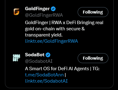 mkel_02's tweet photo. @GoldFingerRWA @SodabotAI Here for the Support! 
Let’s make some magic happen! #WinBig 

@Ryzenklot https://t.co/cntOrMhv9Y