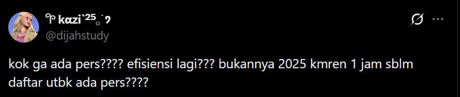 Jastip Bayar UTBK Cek Sorotan! tweet media