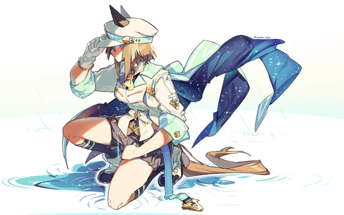 #シュヴァルグラン 一番くじフィギュアのかっこよさに触発された絵