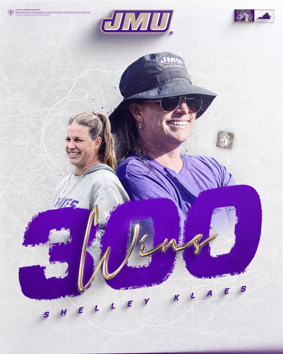 JMULacrosse's tweet photo. Best of the best 👑

Congratulations to Head Coach Shelley Klaes for achieving her 300th career win!

#GoDukes https://t.co/lzOCdjwXPw