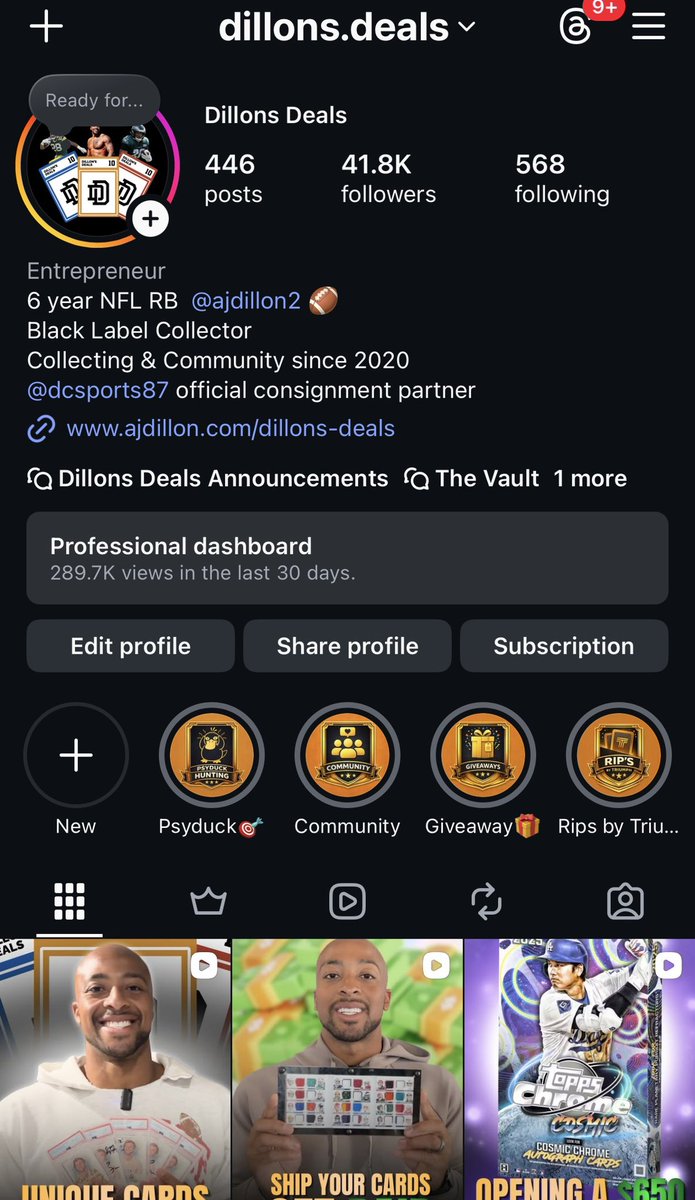 AJ Dillon tweet media