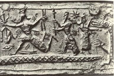 JuanAstrolab's tweet image. Abkallu 🔺7️⃣ ✴️

Son los siete sabios de la mitología mesopotámica, enviados por el dios del agua Enki a Eridú para enseñar a los sumerios los fundamentos de la civilización y las leyes de la sabiduría. 

𒀭𒀭𒀭𒀭𒀭𒀭𒀭
#Sumerios #sumeria 
☆ #AstroActitud 🎲 🌟 ☆