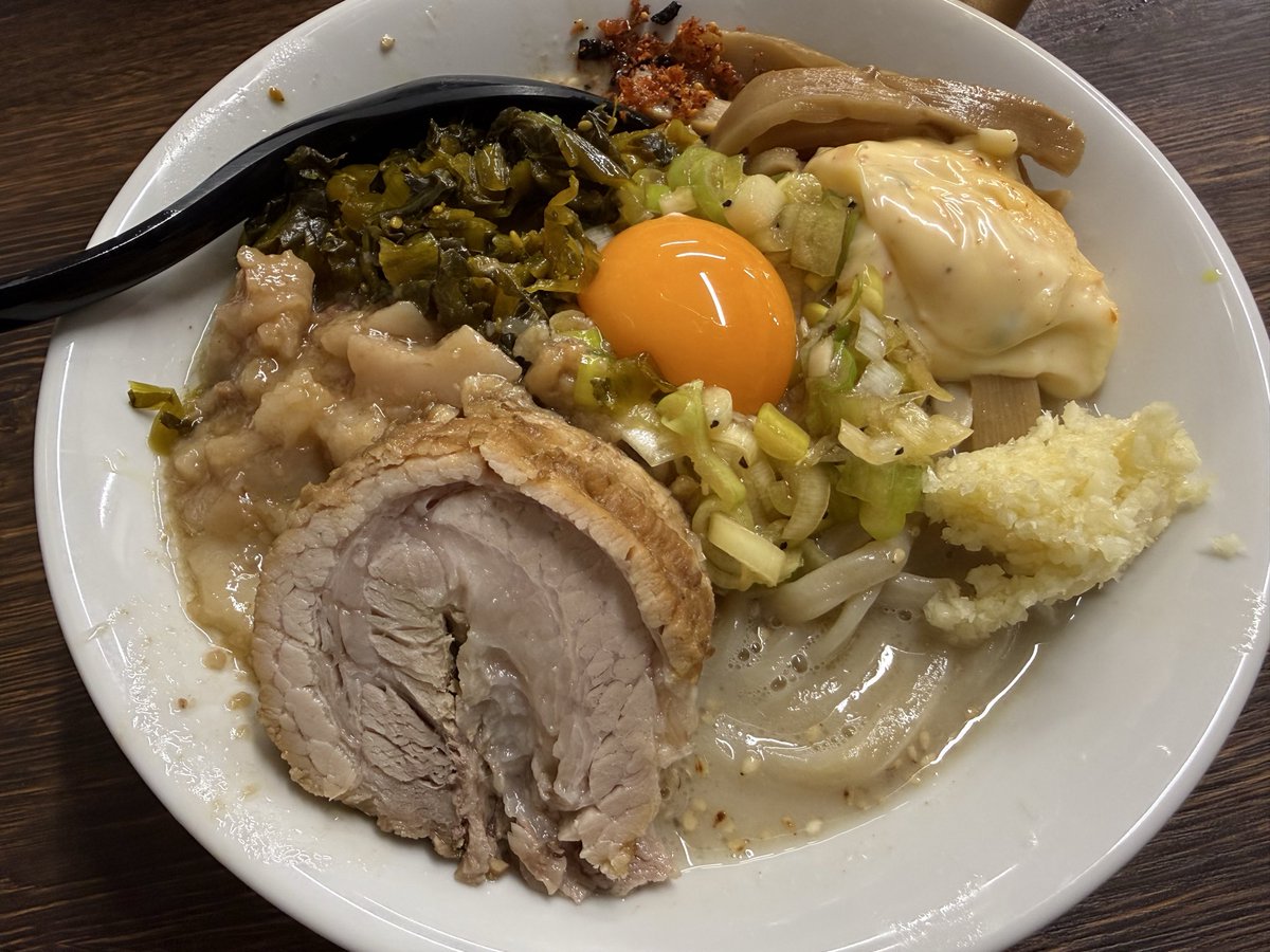 3/25 ラーメン一心🍜<a href="/issin2015/">ラーメン 一心</a> 
限定　塩まぜそば　全マシ！

久しぶりの塩、安定に美味しかったですごちそうさまでした🤤