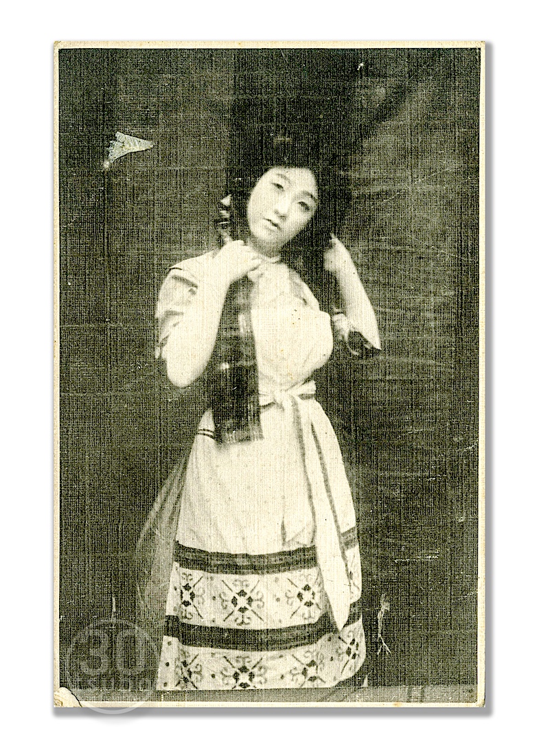 明治大正時代に活躍した日本初の歌う女優・松井須磨子 写真は